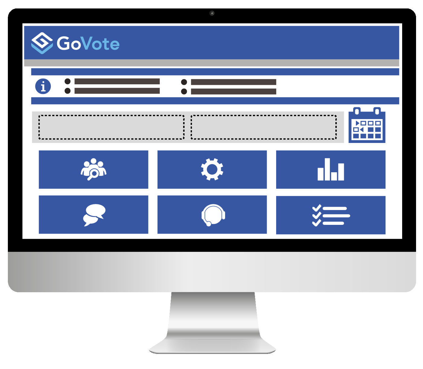 Ballot Manager Online Portal on Desktop